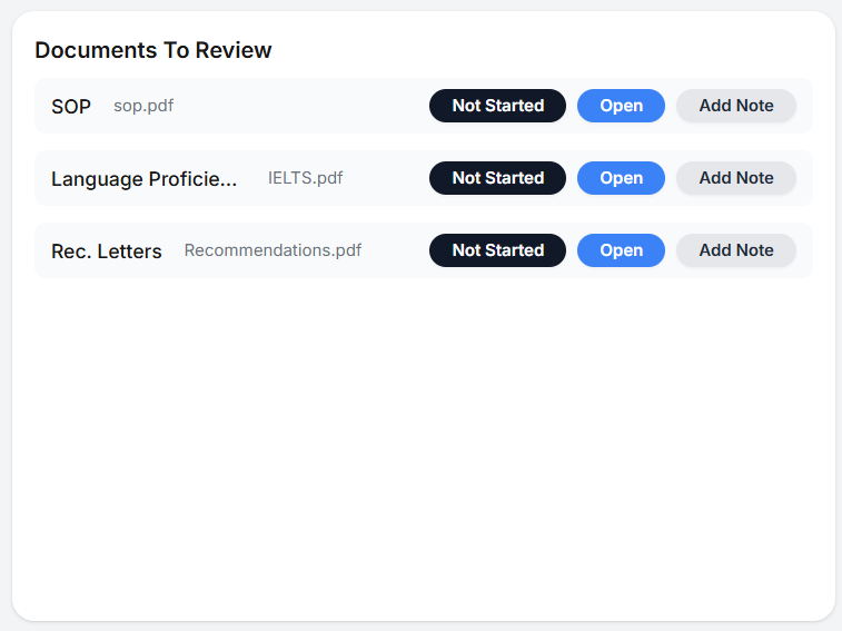 Collaborative Document Review